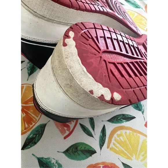 Nike Air Jordan One Retro Mid Rise Black Toe 2023 Black White Red Youth Size 7 - Picture 9 of 13